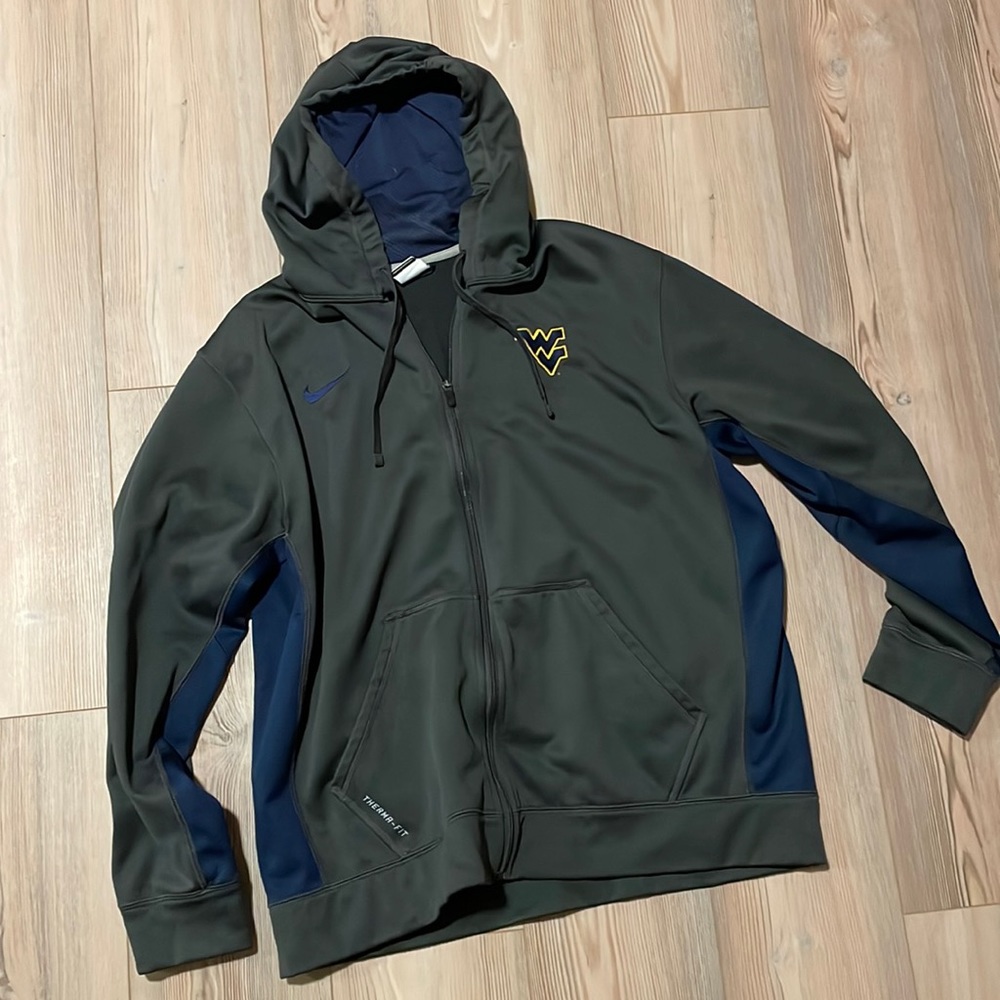 Nike Zip Up - West Virginia WVU
